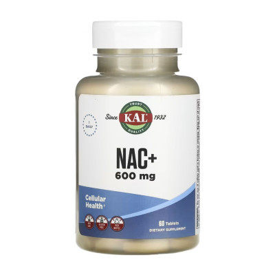 NAC+ 600mg - 60 tabs NAC+ 600mg - 60 tabs