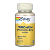 Хром піколінат, Chromium Picolinate 200mcg - 100 tabs
