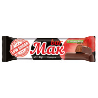 Батончики з низьким вмістом цукру, Power pro MAK bar - 20x20g