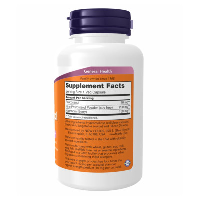 Полікозанол, Policosanol 40mg Plus - 90 vcaps