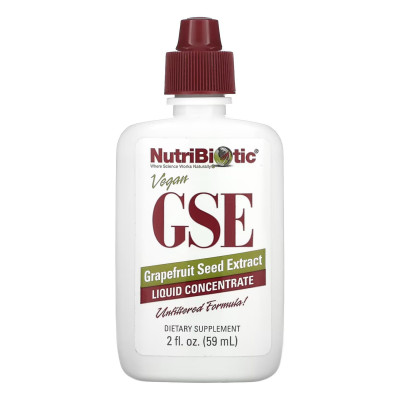 Екстракт насіння грейпфруту, GSE Liquid Concentrate - 59 ml