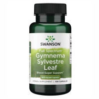 Джимнема Сільвестра, Full Spectrum Gymnema Sylvestre Leaf 400 mg - 100caps