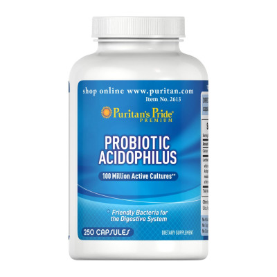 Пробіотик Ацидофілін, Probiotic Acidophilus - 250 caps