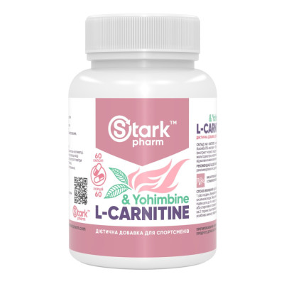 Л-Карнітин, Stark L-Carnitine & Yohimbe - 60caps Л-Карнітин, Stark L-Carnitine & Yohimbe - 60caps
