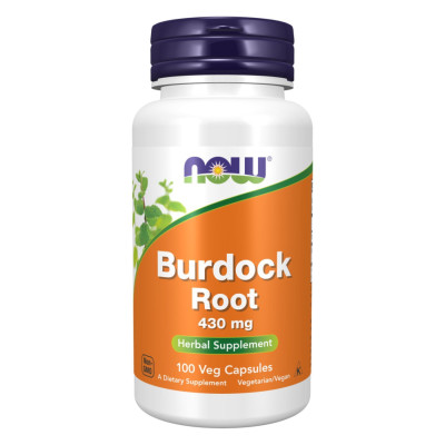 Корінь лопуха, Burdock Root 430mg - 100 vcaps Корінь лопуха, Burdock Root 430mg - 100 vcaps
