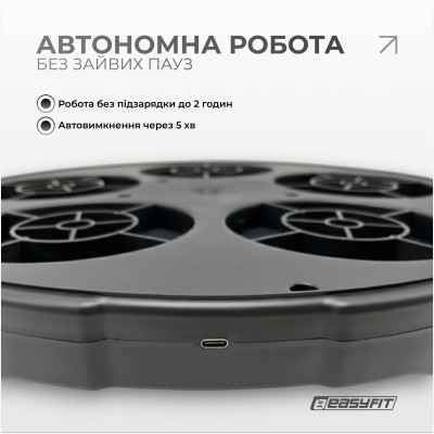 Боксерський тренажер EasyFit настінний  музичний з підсвіткою