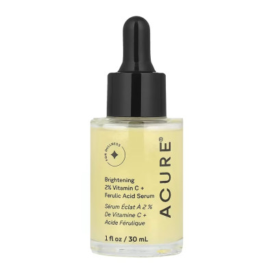 Освітлююча сироватка з 2% вітаміном С та феруловою кислотою, Brightening 2% Vitamin C + Ferulic Acid Serum - 30 ml