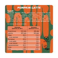 Енергетичні батончики, Fizi Special - 10x45g Pumpkin Latte