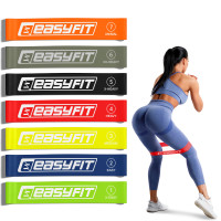 Резинки для фітнесу EasyFit BrightBand набір 7 шт