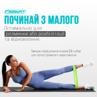 Резинки для фітнесу EasyFit BrightBand набір 7 шт