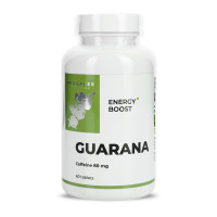 Guarana Extract 200mg with Caffeine 80mg - 60 tabs