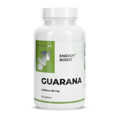 Guarana Extract 200mg with Caffeine 80mg - 60 tabs