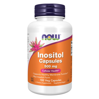 Інозитол, Inositol 500mg - 100caps Інозитол, Inositol 500mg - 100caps