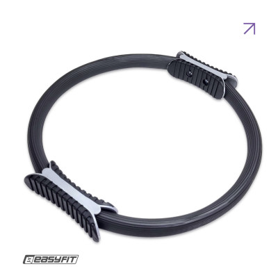 Кільце для пілатесу EasyFit чорне Кільце для пілатесу EasyFit чорне