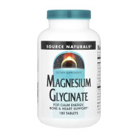 Магній, Magnesium Glycinate - 180 tabs