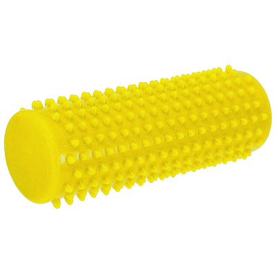 Масажний циліндр EasyFit Spindle з шипами жовтий Масажний циліндр EasyFit Spindle з шипами жовтий