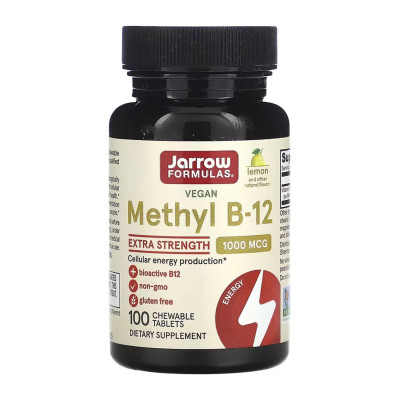 Метил Б12, Methyl B12 Methylcobalamin 1000 mcg - 100 tabs