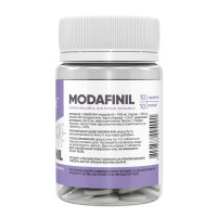 Добавка для концентрації Modafinil – 10 таблеток (оптимізація мислення модафініл)