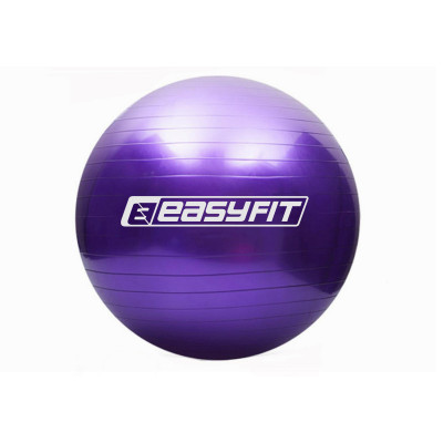 М'яч для фітнеса EasyFit 55 см фіолетовий М'яч для фітнеса EasyFit 55 см фіолетовий