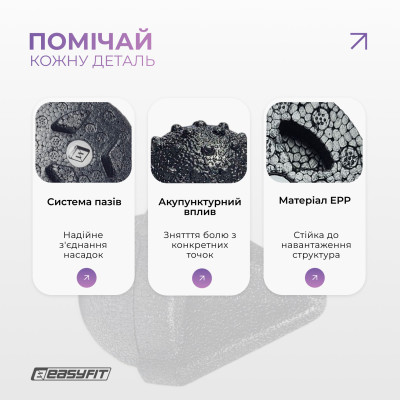 Набір масажерів для МФР EasyFit TriggerSet (4 шт.)