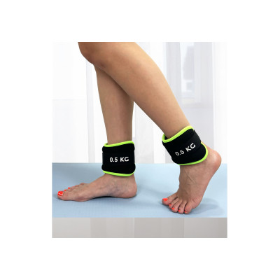 Обтяжувачі EasyFit Comfort 0,5 кг для ніг та рук з металом (пара)