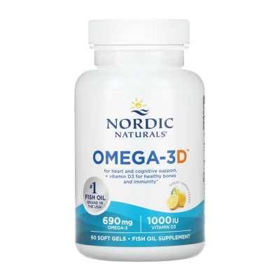 Omega-3D - 60 softgels