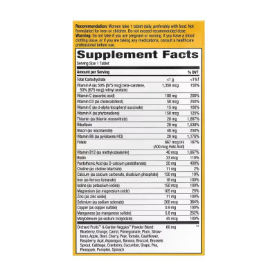 Once Daily Women Ultra Multivitamin- 60 tabs (До 08.26)
