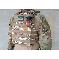 Плитоноска Pantsyr-2 (тактичний військовий жилет, бронежилет MOLLE) Multicam Arid