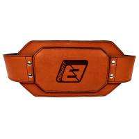 Пояс для обтяжень EasyFit (шкіра) до 250 кг коричневий