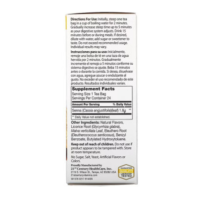 Трав'яна суміш, Slimming Tea - 24 bag Honey Lemon