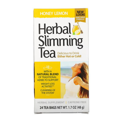 Трав'яна суміш, Slimming Tea - 24 bag Honey Lemon