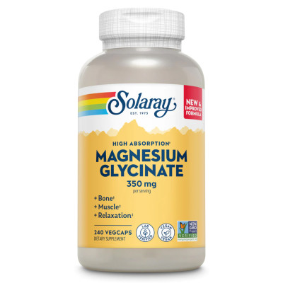 Magnesium Glycinate 350mg - 240 vcaps Magnesium Glycinate 350mg - 240 vcaps