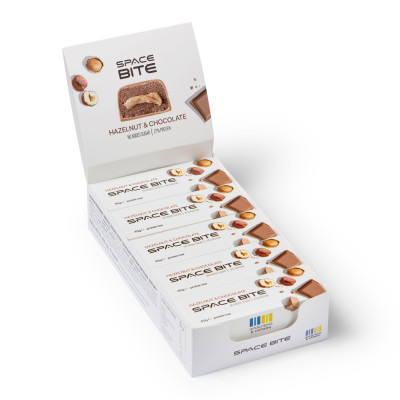 Space Bite - 10x45g Hazelnut Chocolate Space Bite - 10x45g Hazelnut Chocolate