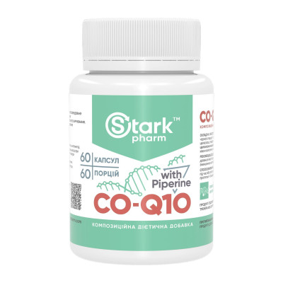 Коензим Q10, Stark CO-Q10 Coenzyme 50mg - 60 caps