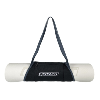 Сумка-переноска EasyFit для йога-килимка Сіра Сумка-переноска EasyFit для йога-килимка Сіра