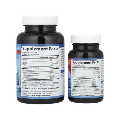 Супер Омега 3, Super Omega-3 Gems 100+30 - 130 softgels