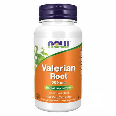 Корінь валер'яни, Valerian Root 500mg - 100 vcaps