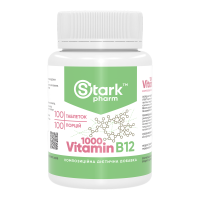 Вітамін B12, Vitamin B12 1000 mcg - 100 tabs