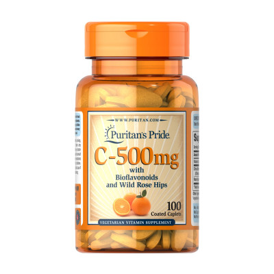 Vitamin C-500 mg with Rose Hips Time Release - 100 caps Vitamin C-500 mg with Rose Hips Time Release - 100 caps