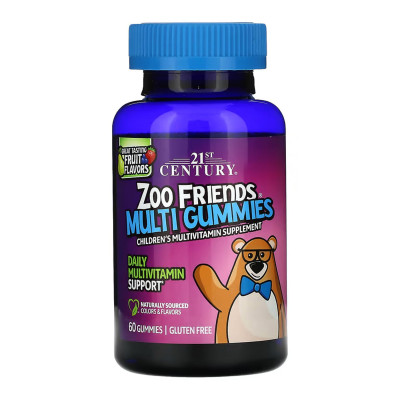 Zoo Friends Multi Gummies - 60 gummies Zoo Friends Multi Gummies - 60 gummies